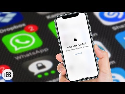 How to put a lock on whatsapp