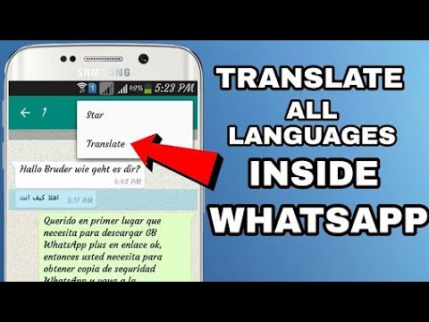 How to use gujarati language in whatsapp