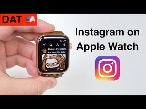 How to use instagram on apple watch