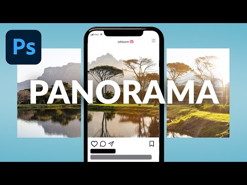 How to put panoramas on instagram