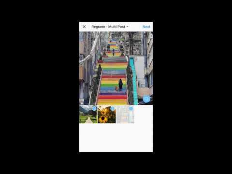 How to repost multiple photos on instagram