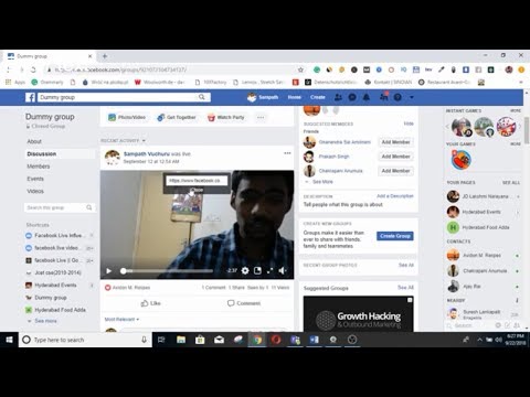 How to download the live video from facebook