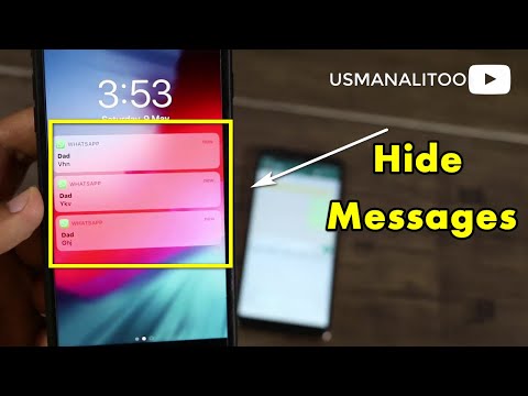 How to hide whatsapp app on iphone