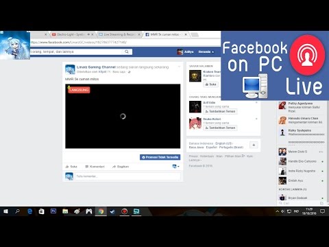 How can i stream live on facebook
