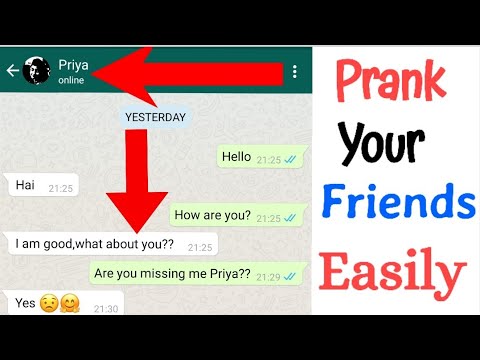 How to make fake whatsapp number trick