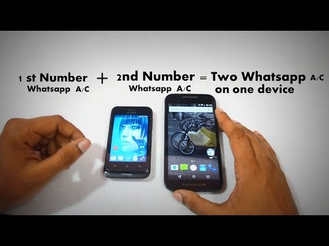 How to have 2 whatsapp accounts on same phone