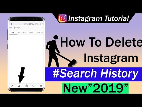 How to clear instagram top search 2020