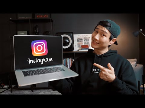 How to use instagram from mac