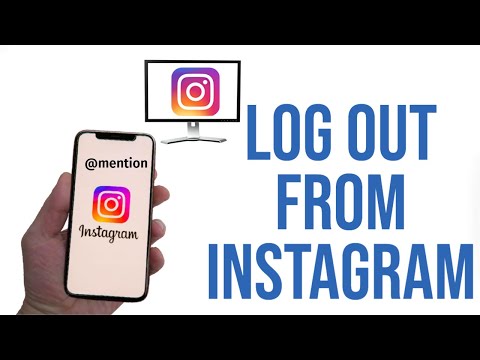 How to logout of all instagram accounts