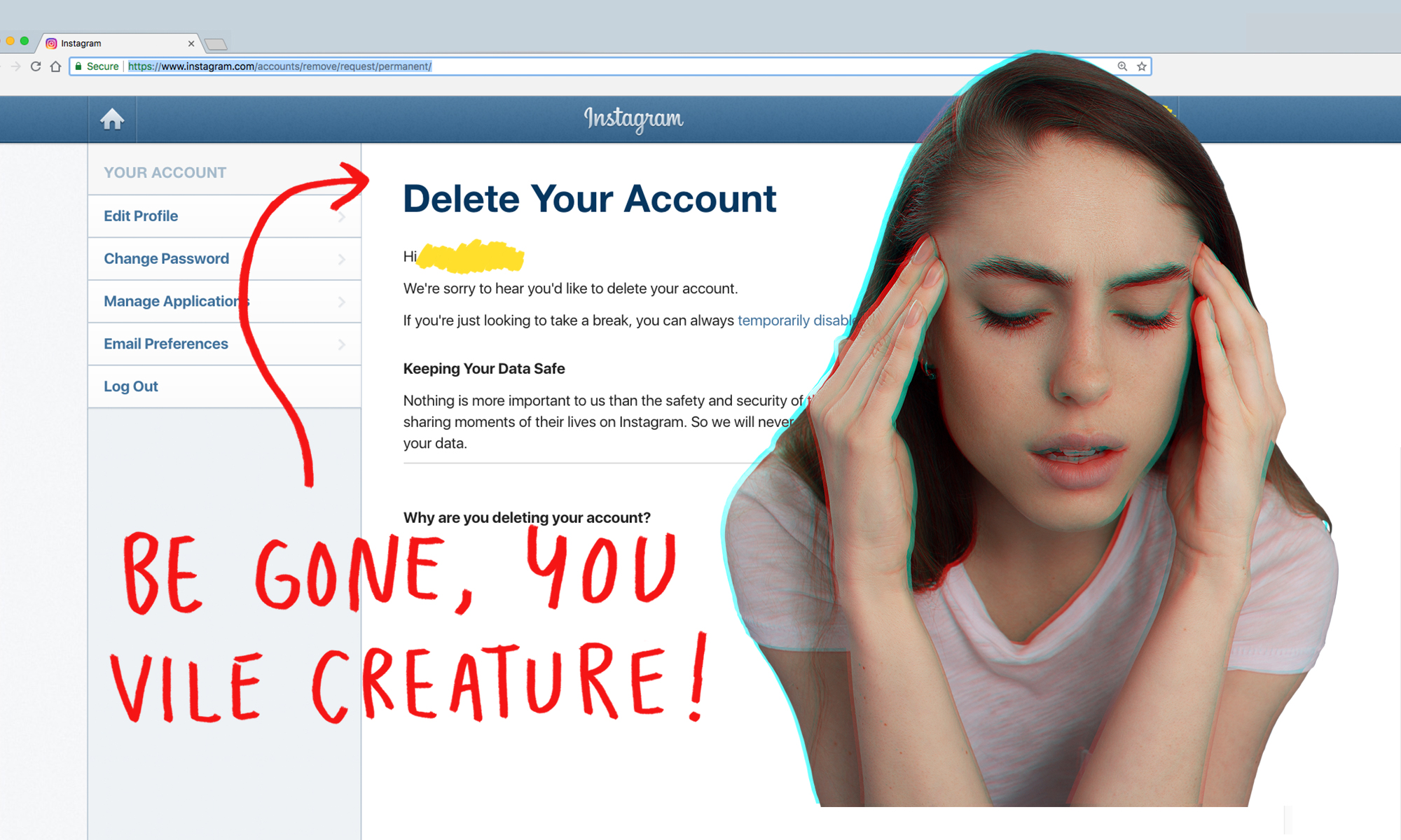 How to remove someone from your instagram account