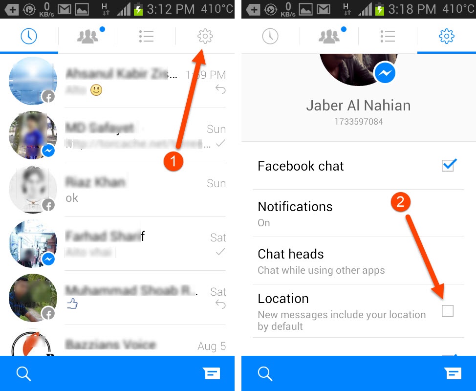 How to use facebook messenger video chat on laptop
