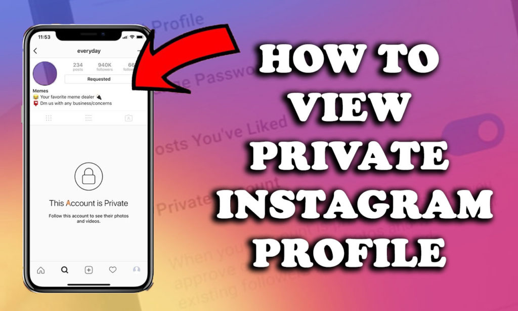 How to make your profile private on instagram