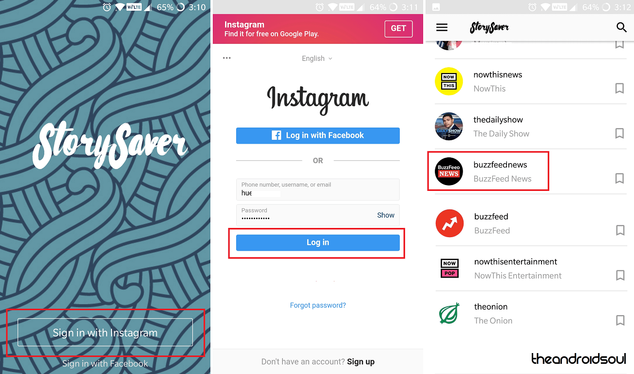 How to find an instagram from a phone number