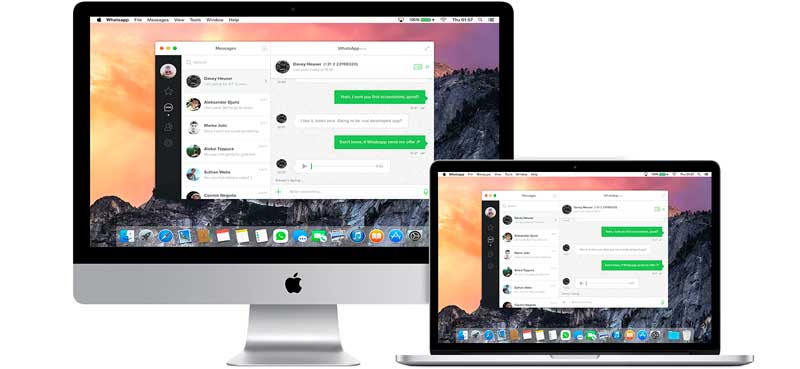 How to do whatsapp video call in macbook air