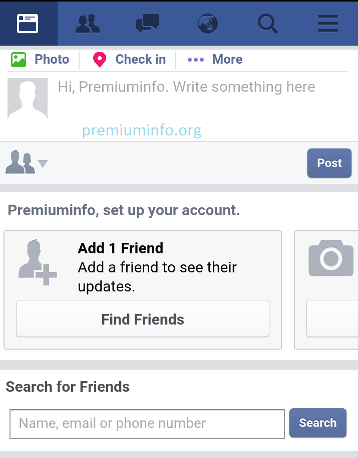 How to close facebook account on mobile