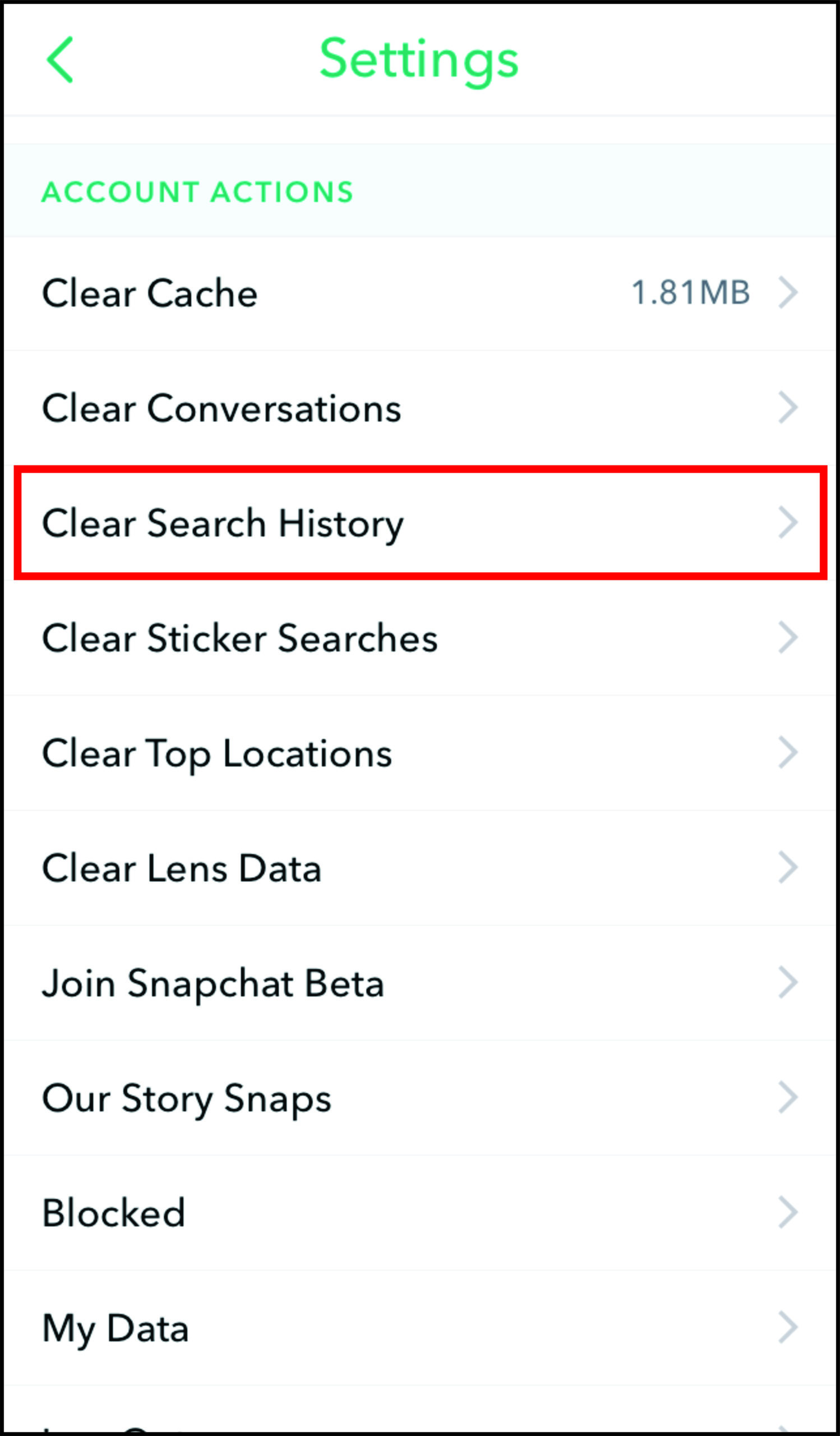 How to clear whatsapp history on iphone