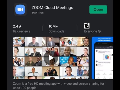 How to set up a zoom meeting via whatsapp