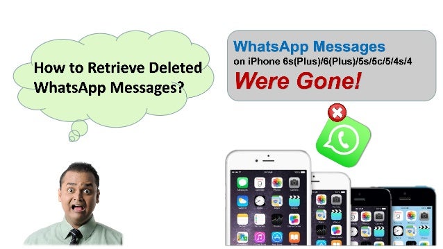 How do you recover deleted messages on whatsapp