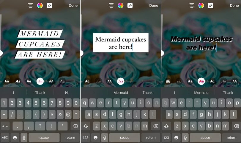 How do you change font in instagram post
