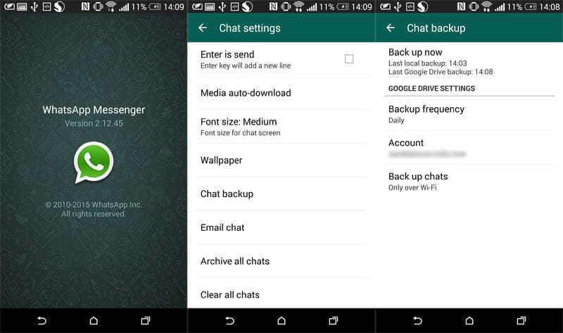 How to retrieve deleted whatsapp call history on android