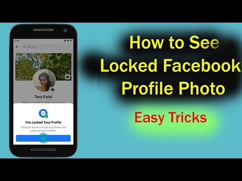 How unlock facebook profile