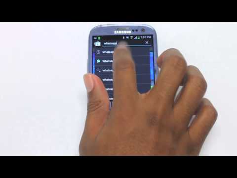 How do you download whatsapp on a samsung