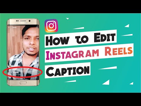 How to add caption on instagram after posting