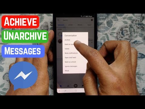 How to unarchive whatsapp chats on iphone