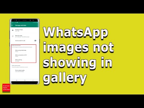How to not save photos on whatsapp