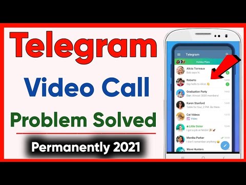 How to make fake video call on telegram