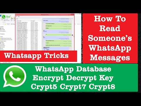 How to read whatsapp backup file on pc