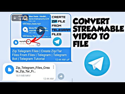 How to share telegram file link