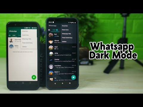 How to enable whatsapp dark mode android