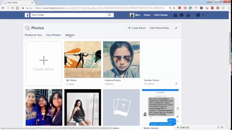 How to put pictures on facebook timeline