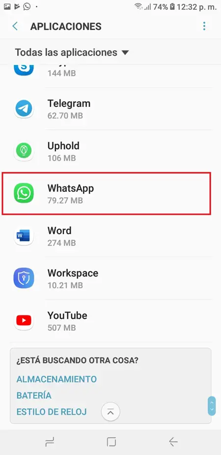 How to uninstall whatsapp from android