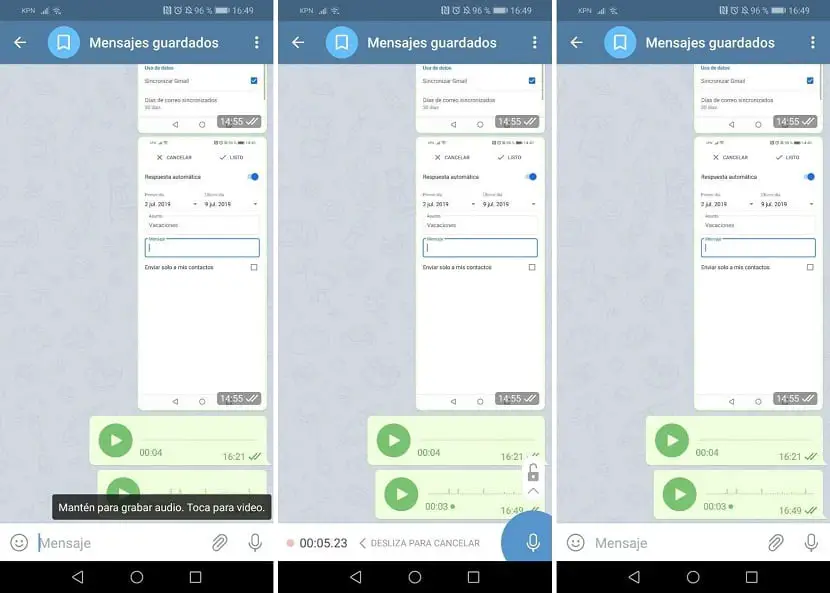 How to message on telegram