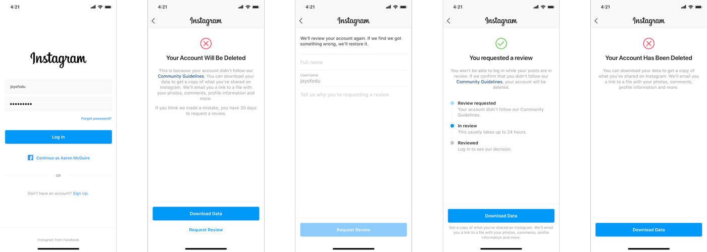 How to find pending request on instagram