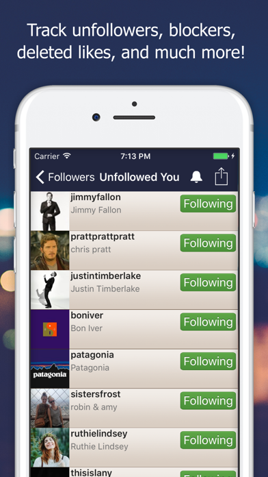 How to unfollow a lot of people at once on instagram