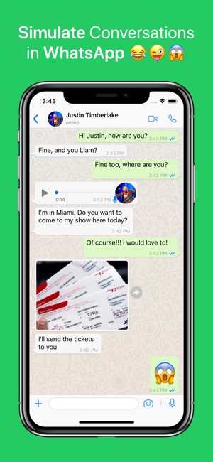 How to send audio on whatsapp iphone