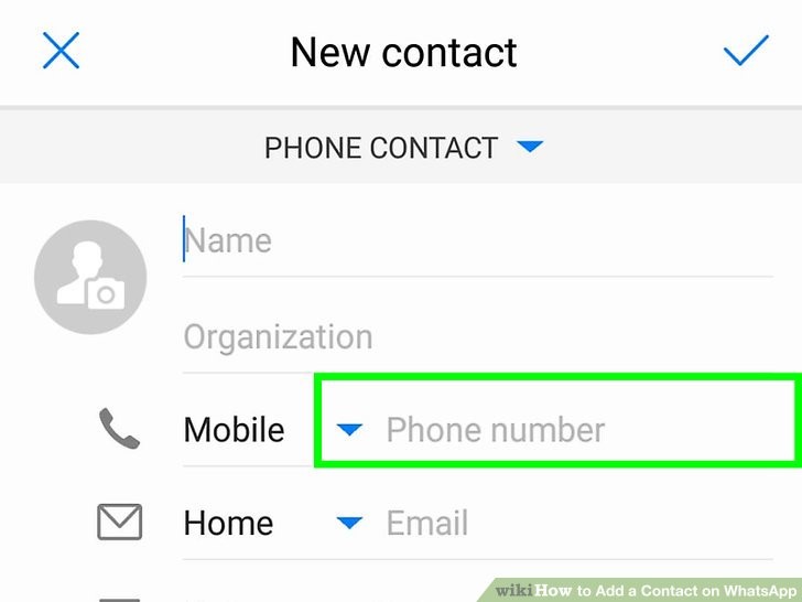 How to share contacts on whatsapp