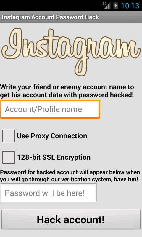 How to report hacking on instagram