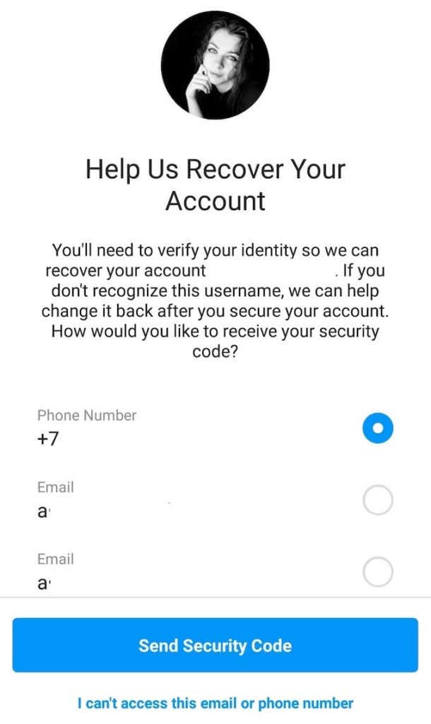 How to report hacking on instagram