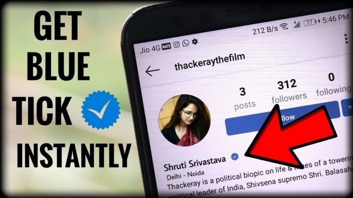 How to get verified on instagram for free trick