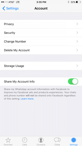 How to change status privacy on whatsapp in iphone
