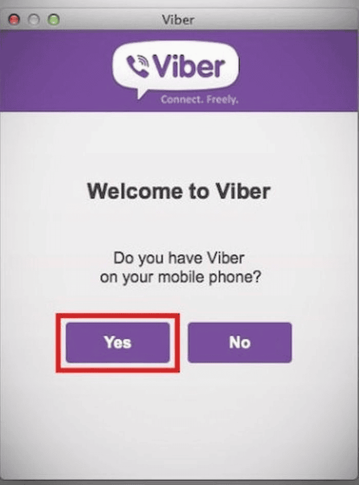 How to sign up on viber