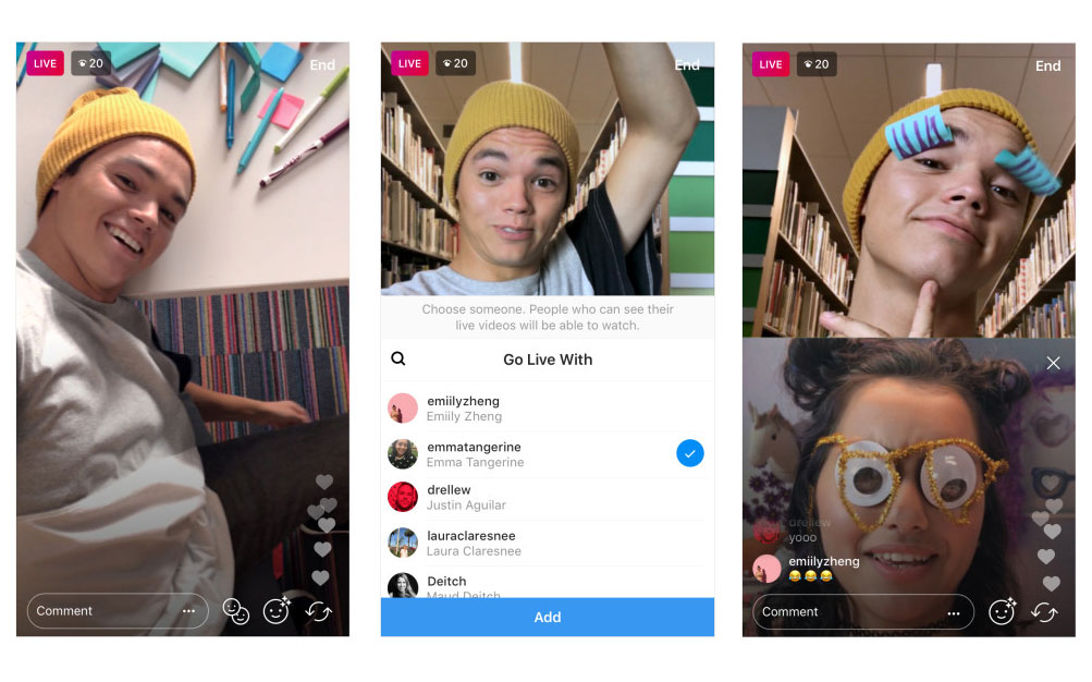 How to find random live videos on instagram