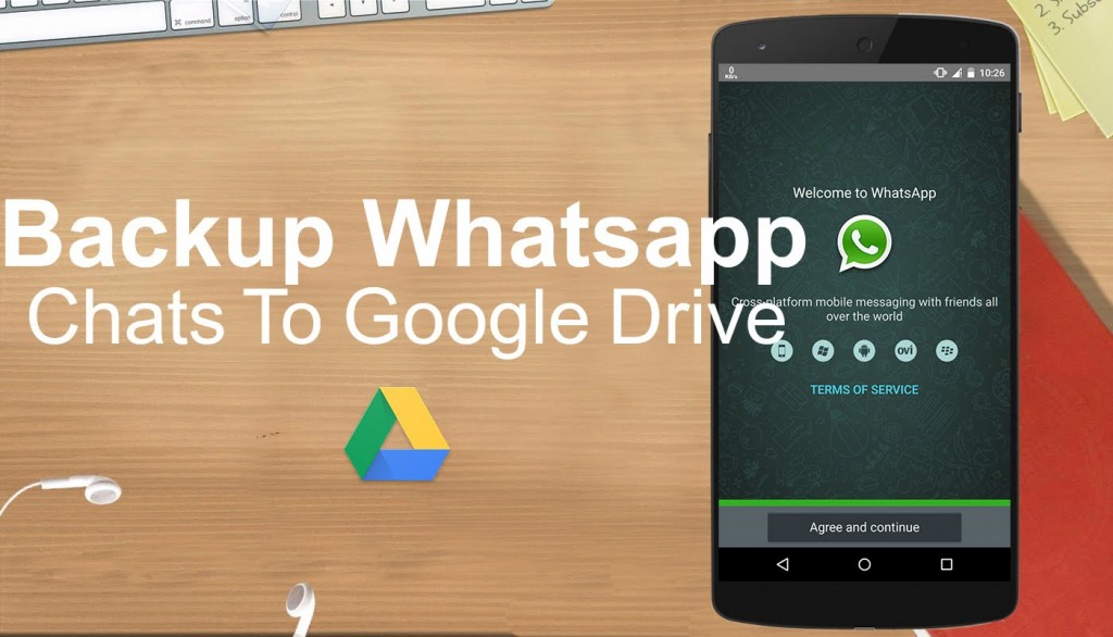 How to backup whatsapp from google drive in iphone