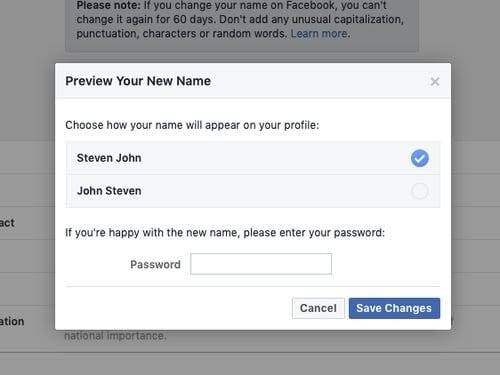 How to change return policy on facebook shop