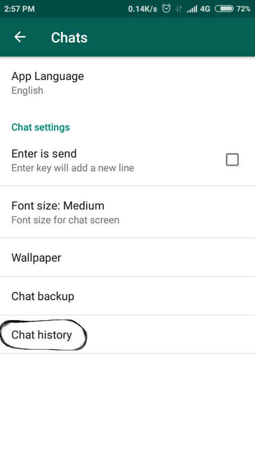 How to restore in whatsapp