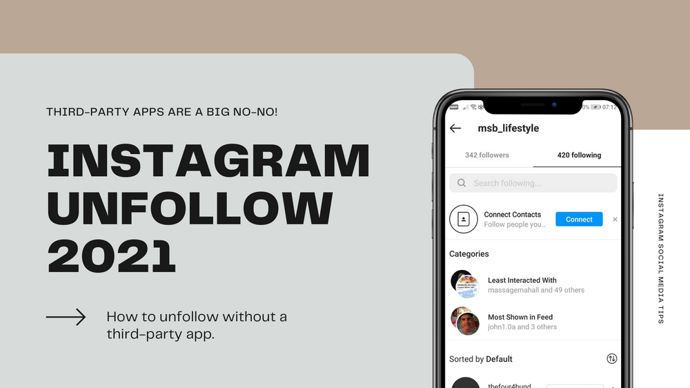 How to get someone unfollow you on instagram